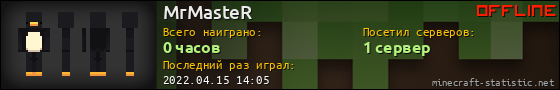 Юзербар 560x90 для MrMasteR
