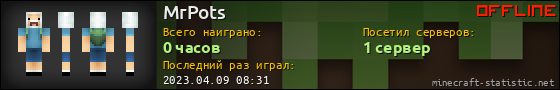 Юзербар 560x90 для MrPots