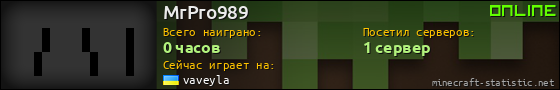 Юзербар 560x90 для MrPro989
