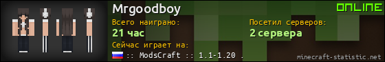 Юзербар 560x90 для Mrgoodboy