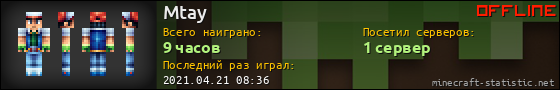 Юзербар 560x90 для Mtay