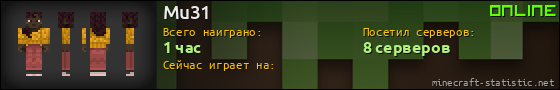 Юзербар 560x90 для Mu31