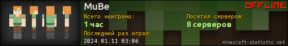 Юзербар 560x90 для MuBe