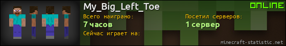 Юзербар 560x90 для My_Big_Left_Toe