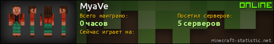 Юзербар 560x90 для MyaVe