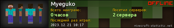 Юзербар 560x90 для Myeguko