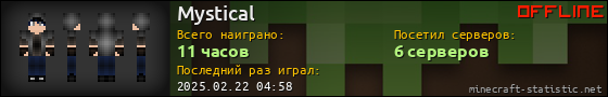 Юзербар 560x90 для Mystical