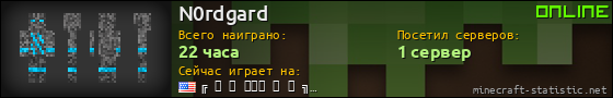 Юзербар 560x90 для N0rdgard