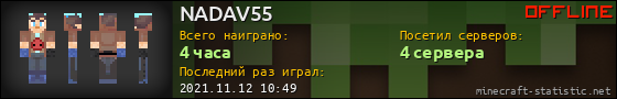 Юзербар 560x90 для NADAV55
