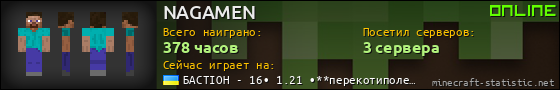 Юзербар 560x90 для NAGAMEN