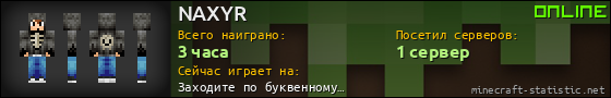 Юзербар 560x90 для NAXYR