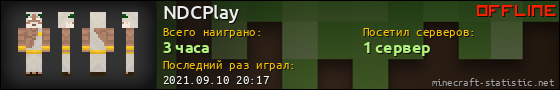 Юзербар 560x90 для NDCPlay