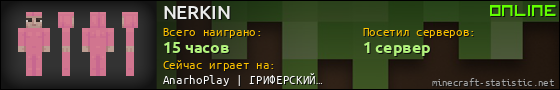Юзербар 560x90 для NERKIN