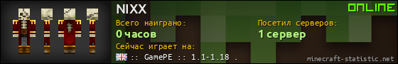 Юзербар 560x90 для NIXX