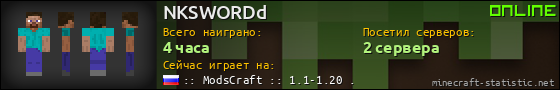 Юзербар 560x90 для NKSWORDd