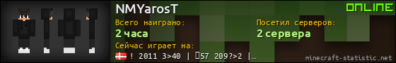 Юзербар 560x90 для NMYarosT