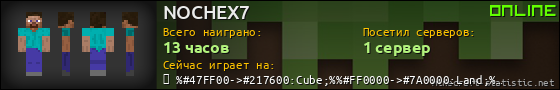 Юзербар 560x90 для NOCHEX7