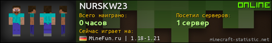 Юзербар 560x90 для NURSKW23