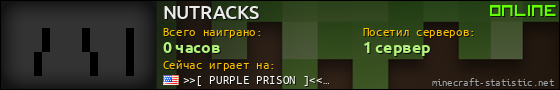 Юзербар 560x90 для NUTRACKS
