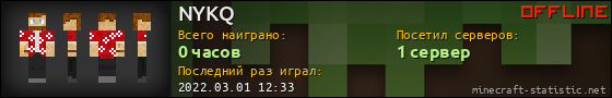 Юзербар 560x90 для NYKQ