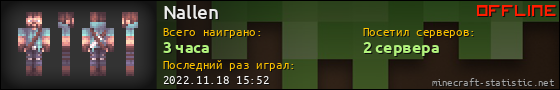 Юзербар 560x90 для Nallen