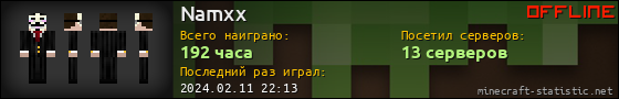 Юзербар 560x90 для Namxx