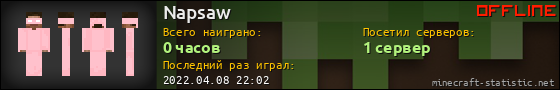 Юзербар 560x90 для Napsaw