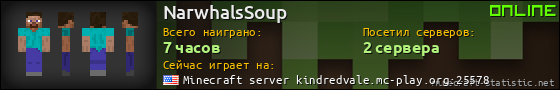 Юзербар 560x90 для NarwhalsSoup