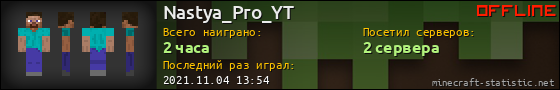 Юзербар 560x90 для Nastya_Pro_YT