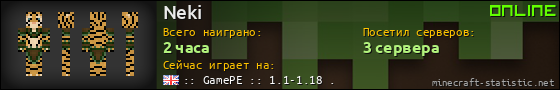 Юзербар 560x90 для Neki
