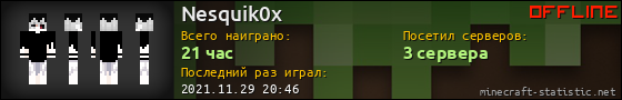 Юзербар 560x90 для Nesquik0x