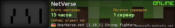 Юзербар 560x90 для NetVerse