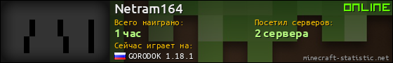 Юзербар 560x90 для Netram164