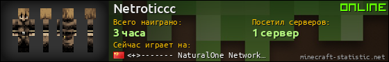 Юзербар 560x90 для Netroticcc