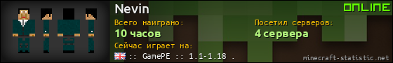 Юзербар 560x90 для Nevin