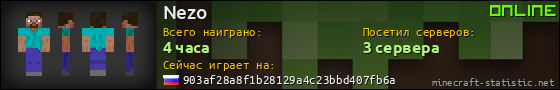 Юзербар 560x90 для Nezo