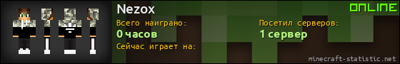 Юзербар 560x90 для Nezox