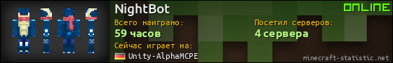 Юзербар 560x90 для NightBot
