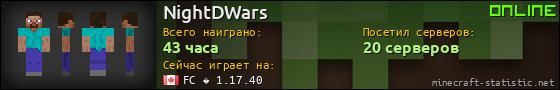 Юзербар 560x90 для NightDWars