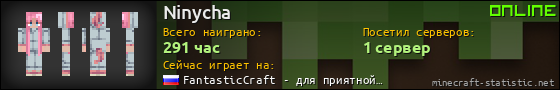 Юзербар 560x90 для Ninycha