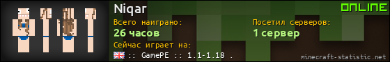 Юзербар 560x90 для Niqar
