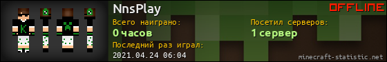 Юзербар 560x90 для NnsPlay