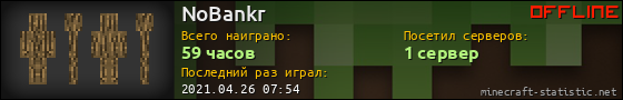 Юзербар 560x90 для NoBankr