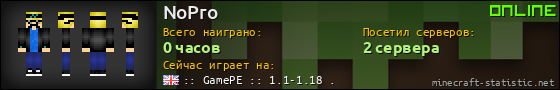 Юзербар 560x90 для NoPro