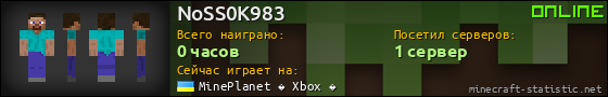 Юзербар 560x90 для NoSS0K983