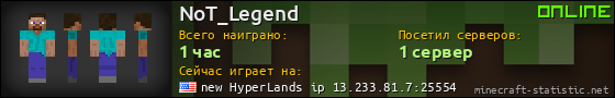 Юзербар 560x90 для NoT_Legend