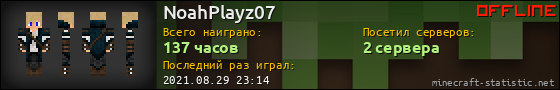 Юзербар 560x90 для NoahPlayz07