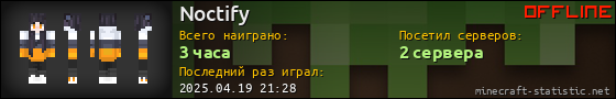 Юзербар 560x90 для Noctify