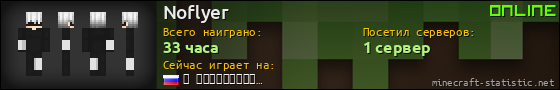 Юзербар 560x90 для Noflyer