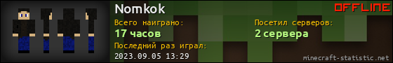 Юзербар 560x90 для Nomkok